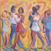 Original Oil By Gerard Fagard (French 1938-2021)