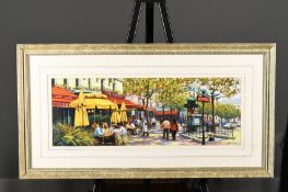 Original Painting of Paris By English Artist Anthony Orme