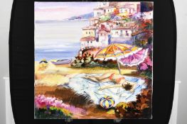 Oil On Canvas By Gera