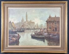 Giuseppe Vigano (Italian b.1910) Original Oil On Canvas