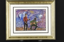 Original Painting By Italian Artist La Rocca