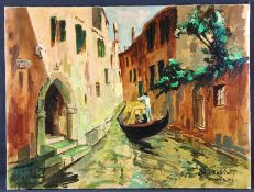 Gino Salviati Original Oil On Canvas