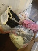 Joblot of Mixed Clothing – 4 Bags – Adults & Kids – New, Used, Seconds – Branded & Unbranded
