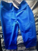 Anthony Studio Designer Cropped Trousers In Blue. Size XS