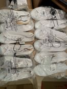 Bundle of 6, George Trainers, White, Size 6