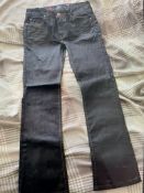 Miata Jeans In Navy, Flared. Size EU 28. UK 15