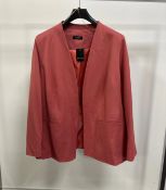 4x JD Williams Rose Collarless Blazer
