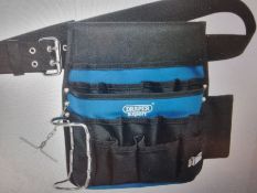 New & Packaged Draper Expert 16 Pocket Tool Pouch, No VAT On Hammer