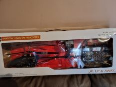 Brand New Boxed 46cm Shadow Hawk Spy Helicopter, Sells For £69+ No VAT On Hammer