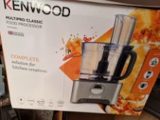 Kenwood Multipro Classic Food Processor Complete With Accessories See Photos; No VAT On Hammer