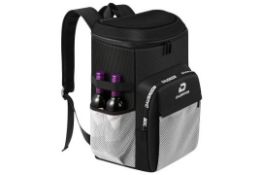 DAUSROOB Insulated Cooler Backpack Lightweight Leakproof.