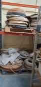 Large Quantity of Edging On 2 Shelves