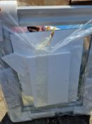 Grey Finished Moulded Frame 52cm x 62cm High Quality Mirror; No VAT On Hammer