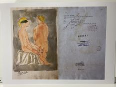 Picasso (After) Limited Edition Print Numbered - Signed and Dated In Print