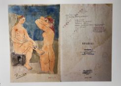 Picasso (After) Limited Edition Print Numbered - Signed and Dated In Print