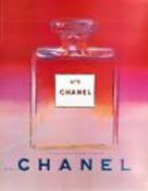 Andy Warhol - Original Chanel No 5 Poster - Red/Pink 1997