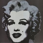 Andy Warhol 'Marilyn' Black 1993.