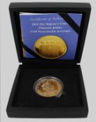 2022 Her Majesty’s Grace – Platinum Jubilee Gold Proof Double Sovereign