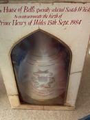 Bells Whiskey Decanter To Commemorate Prince Henry of Wales. 50cl, Boxed Sealed