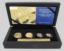 2023 King Charles III Coronation Gold Sovereign Deluxe Proof Set