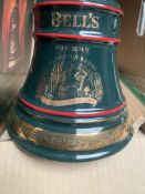 Bells Whiskey Decanter Christmas 1992. 