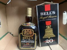 Boxed/Sealed Bells Royal Reserve 20 Years