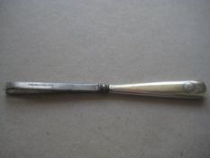 Antique Silver Hafted Pair of Tweezers
