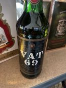 Sealed Bottle of Vat 69 Whiskey, From Private Collection