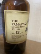 The Yamazaki Aged 12 Years Japanese Whiskey, Sealed and Boxed
