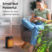Pro Breeze 2000W Mini Ceramic Fan Heater - 3 Heat Settings RRP £44.99 L26