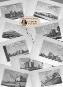 Job Lot Northumberland Francis Grose Antique 230+ Years Old Copper Engravings.