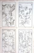 Job-Lot 245-Year-Old Taylor & Skinner 1777 Rare Detailed Ireland Road Maps-4.