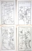 Job-Lot 245-Year-Old Taylor & Skinner 1777 Rare Detailed Ireland Road Maps-21.
