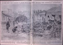 WW2 The Horrors of Belsen Concentration Camp 80 Years Old Newspaper.