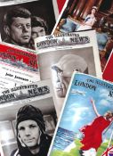 Illustrated London News Removeable Issues Kennedy, Yuri Gagarin 1961 Jan-May