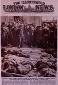 WW2 Finding the Horrors of the Concentration Camps 80 Years Old Newspaper.