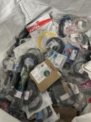 Joblot of 100 Mixed Cables