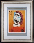 Title: Pablo Picasso –Mans Head; Tete DêHomme, 1969” Rare Limited EditionDescription: 4181 - Limited