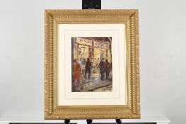 Title: Original framed painting by Italian artist Picariello titled 