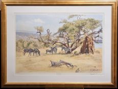Title: Rare Donald Grant MBE Signed Limited EditionDescription: 9536 - A stunning Rare Donald