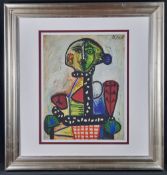 Title: Pablo Picasso Rare Limited Edition on Silk. 
