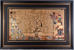 Title: Gustav Klimt Stunning 22 Carat Gold Rare Limited Edition 