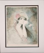 Title: Bernard Charoy Limited Edition Artists ProofDescription: 8841 - Bernard Charoy. Woman with
