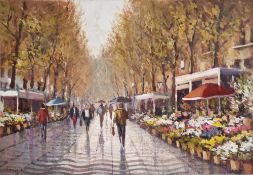 Title: Original oil by TorregassaDescription: 8853 - Original oil on canvas board by Spanish