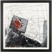 Title: Marco Tamburro Original PaintingDescription: 5807 - Large original framed painting on