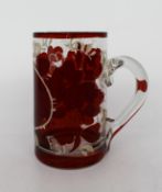Antique Early 19th Century English Glass Tankard