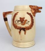 Pottery Hunting Tankard – English, c.1930s