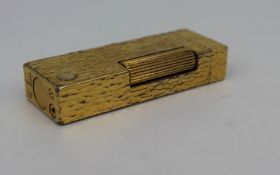 Vintage Dunhill Bark Texture Lighter