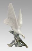 Lladro Sculpture Turtle Dove In Flight