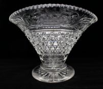 Crystal Art Deco Vase